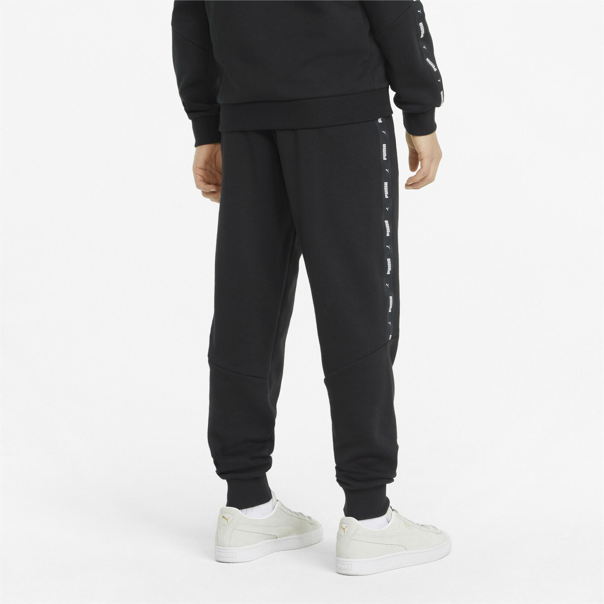 Essentials+ Tape Jogginghose Jungen PUMA Black 3/7