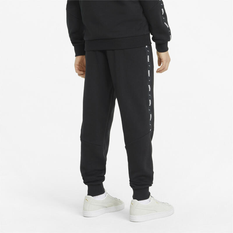 Essentials+ Tape Jogginghose Jungen PUMA Black