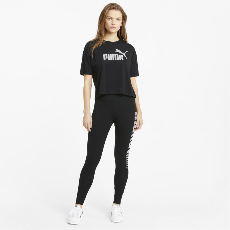 Crop top Essentials Femme PUMA Black