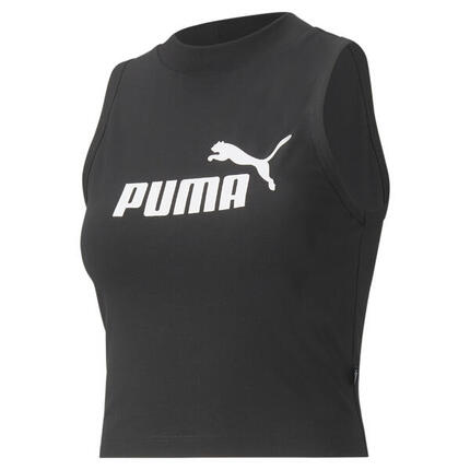 Camiseta de tirantes Mujer PUMA Essentials High Neck Blanco
