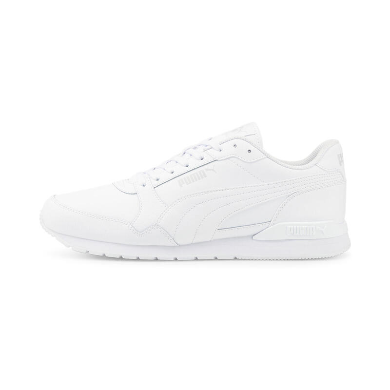 Sneakers en cuir ST Runner v3 PUMA White Gray Violet