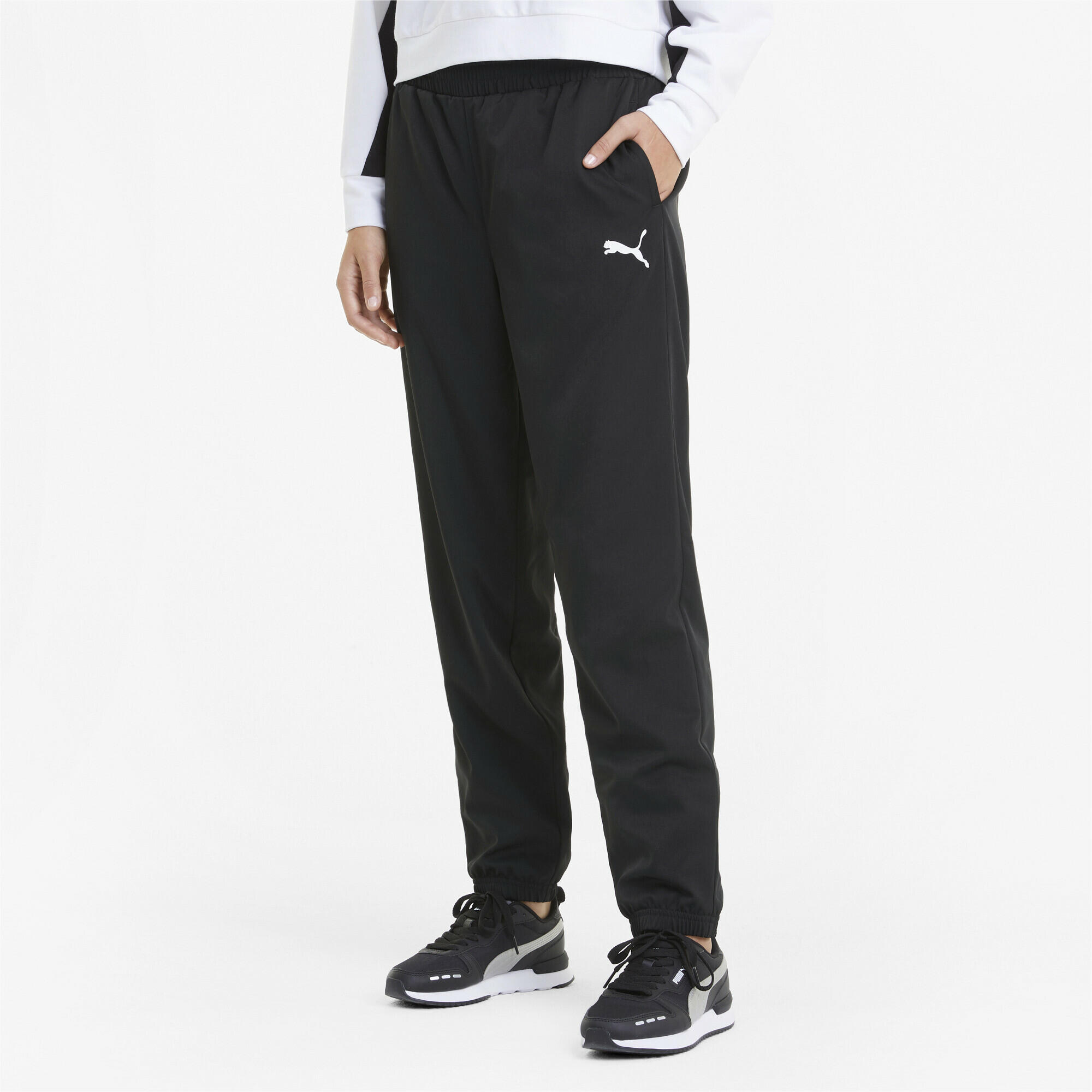 Pantaloni in tessuto Active da donna PUMA Black 3/7