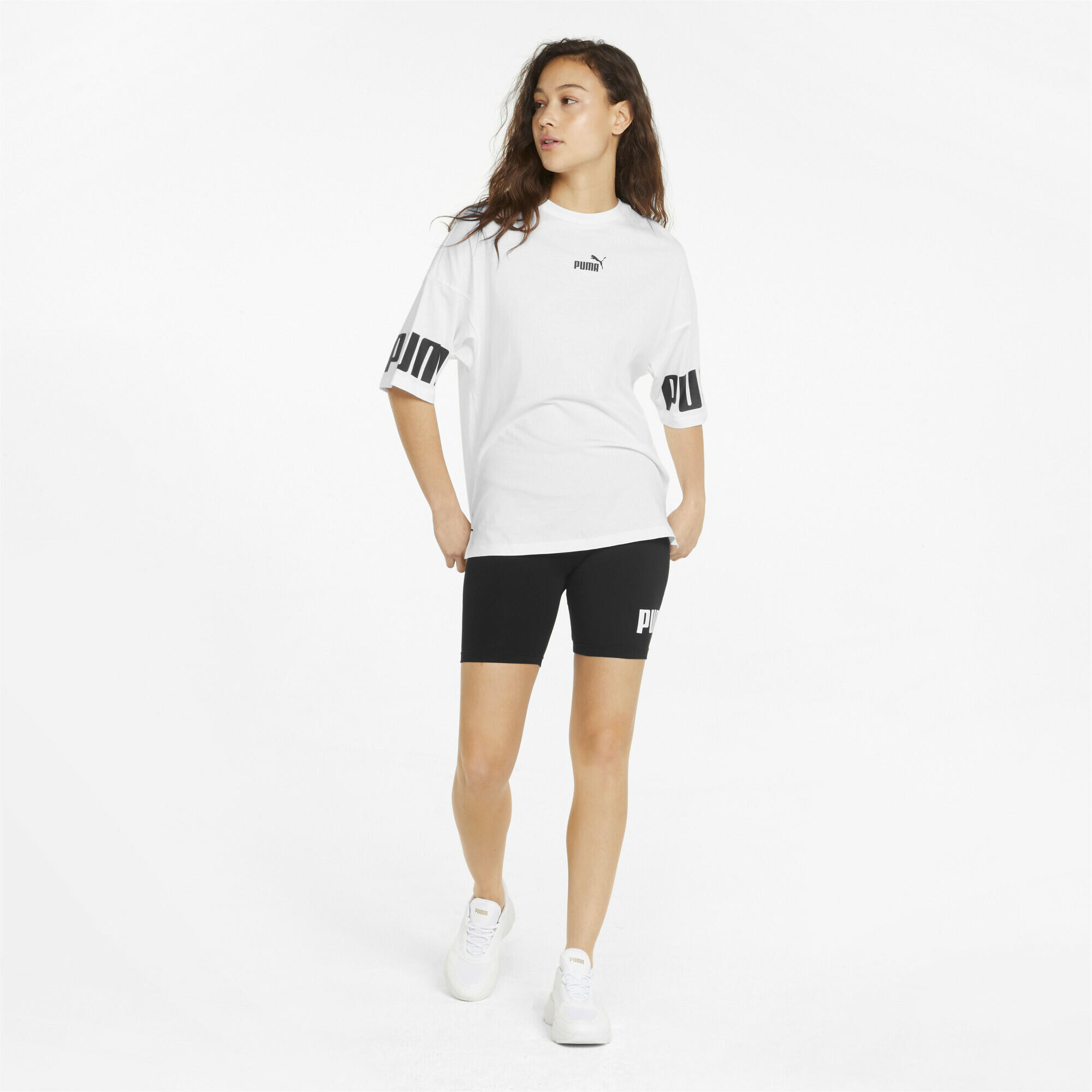 Short moulant à logo PUMA Essentials Femme PUMA Black 4/7