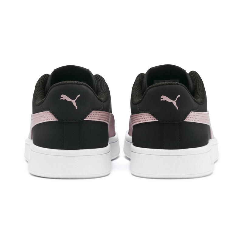 Pantofi sport Puma Smash V2 Buck, negru-roz-alb 38