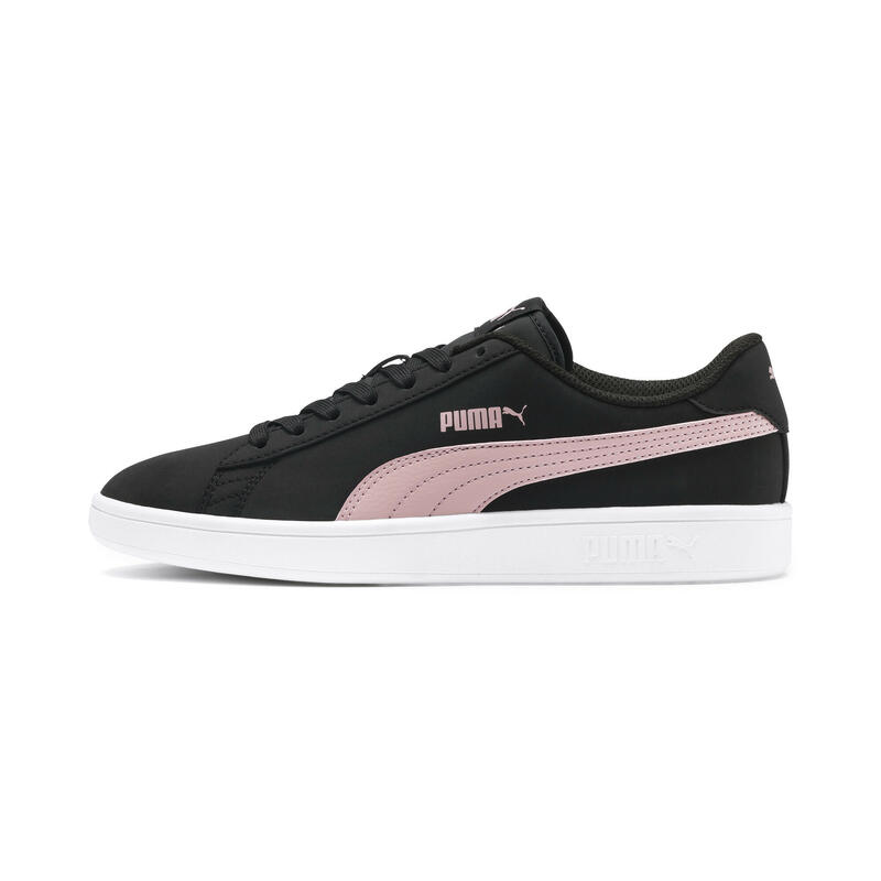 Pantofi sport Puma Smash V2 Buck, negru-roz-alb 38