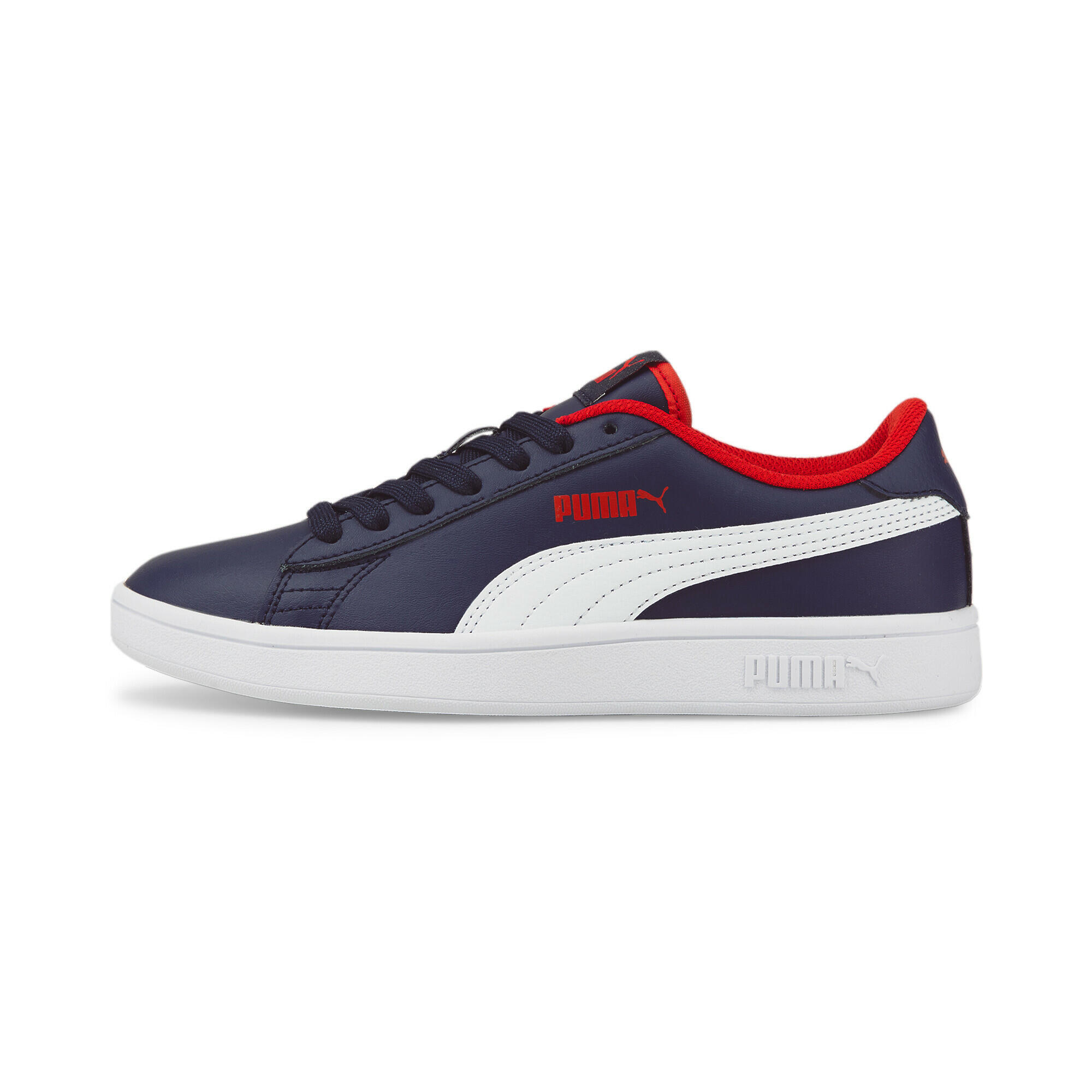 PUMA Smash V2 Sneakers Jugendliche PUMA Peacoat White High Risk Red Blue 5/15