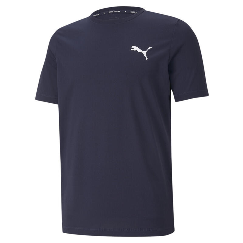 Active T-shirt met klein logo voor heren PUMA