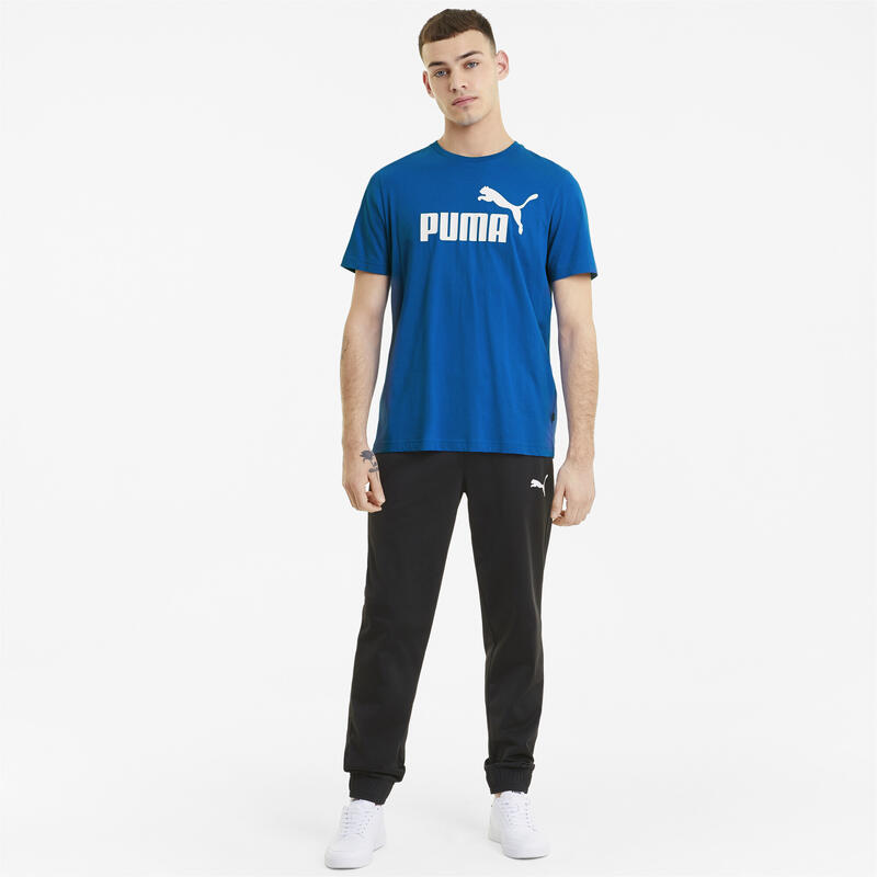 Essentials herenshirt met logo PUMA Royal Blue