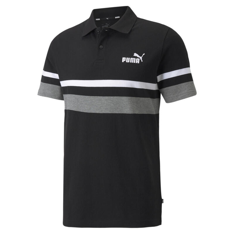 Polo Essentiels à rayures pour homme PUMA