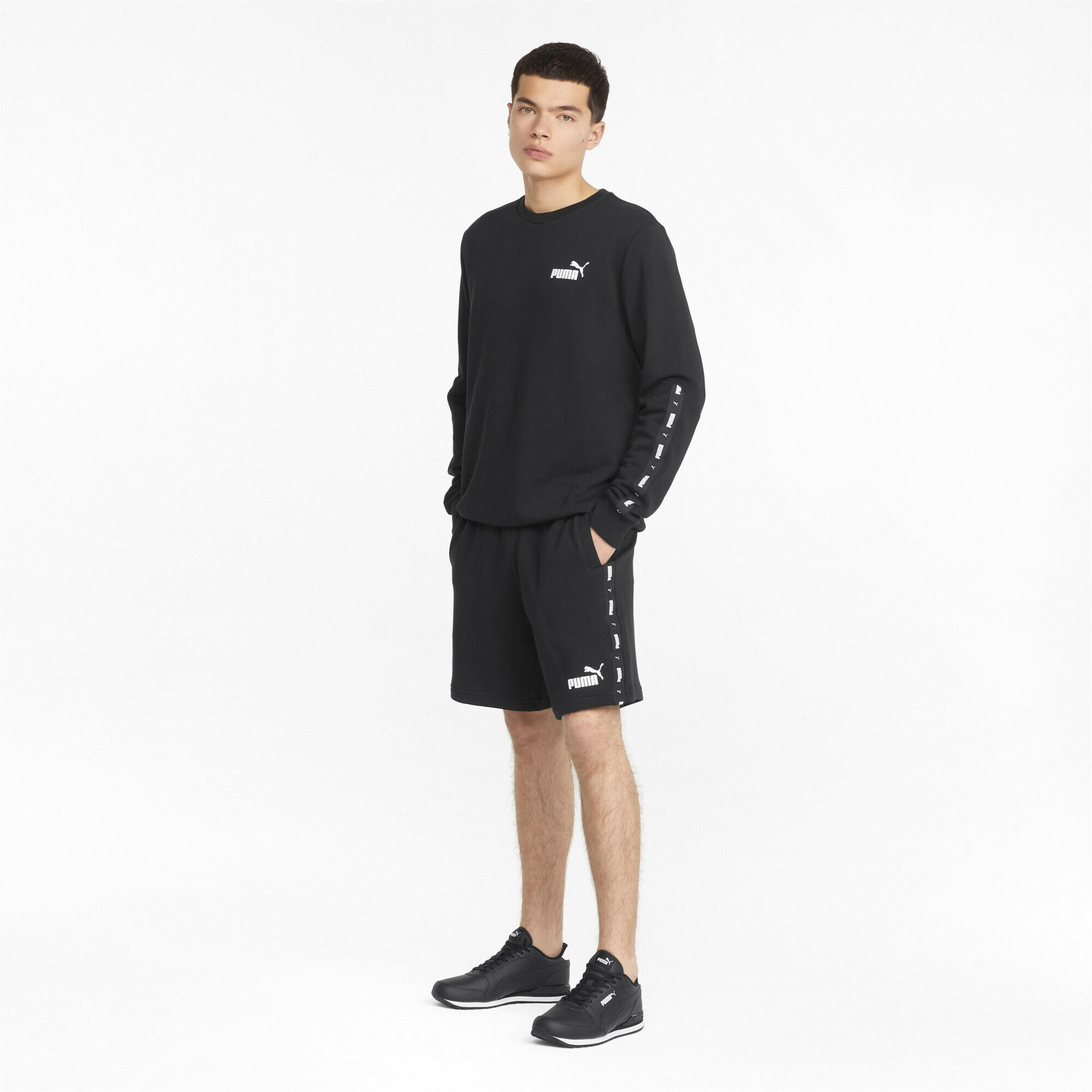 Shorts Hombre PUMA Essentials+ Tape Negro 4/7