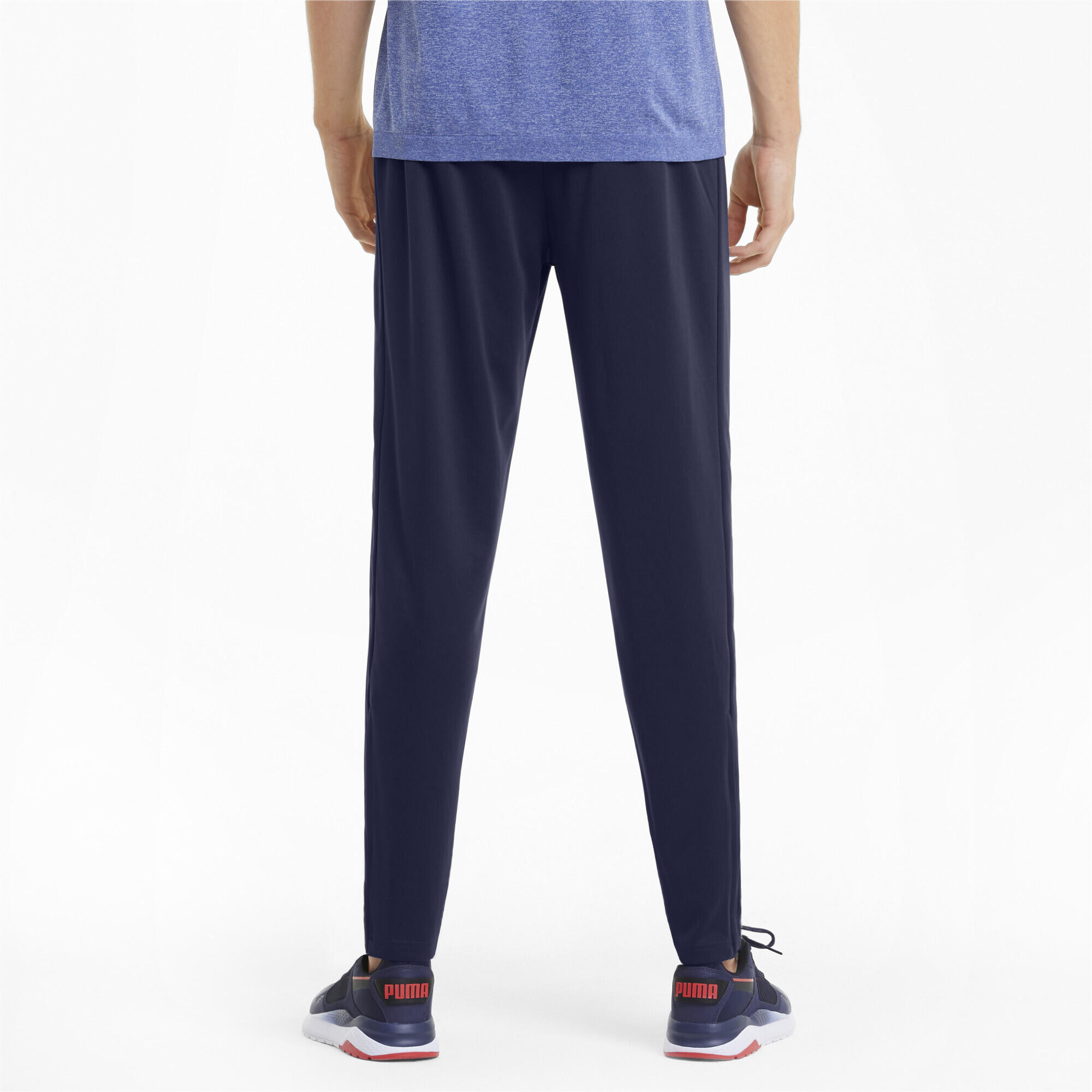 Active tricot joggingbroek voor heren PUMA Peacoat Blue 3/6