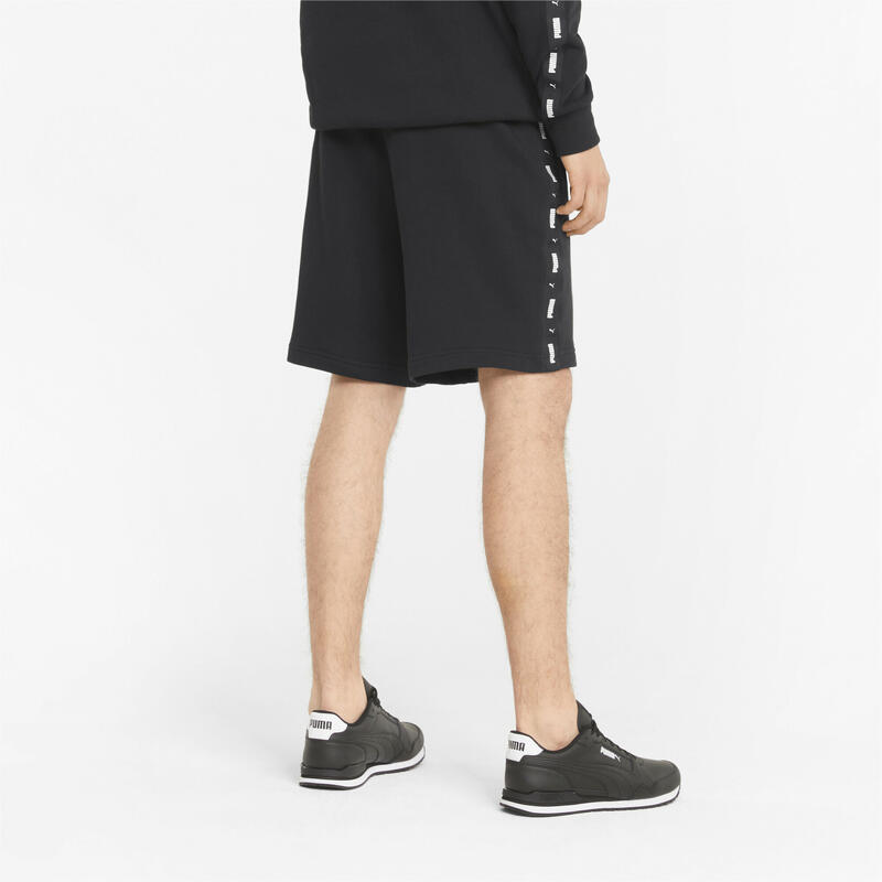 Shorts Essentials+ Tape da uomo PUMA Black