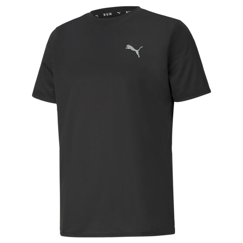 Camiseta de running de manga corta Favourite Hombre PUMA Negro