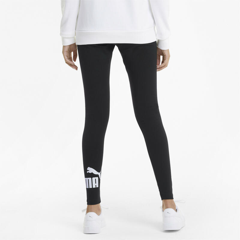 Essentials Logo Leggings Damen PUMA Black