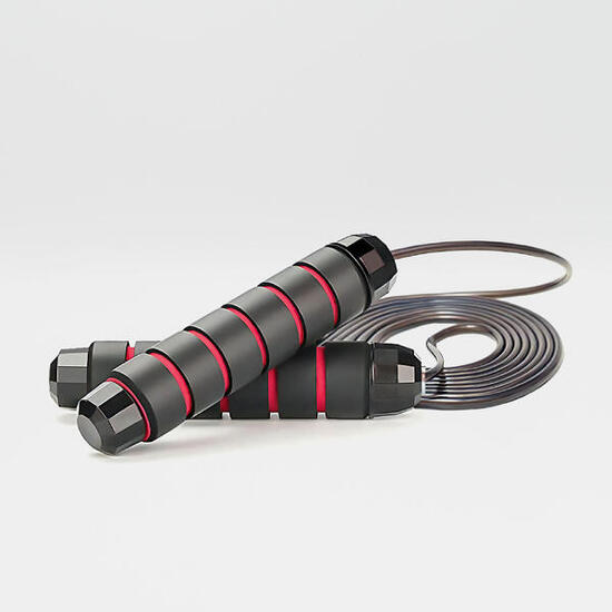Corde à sauter/Speed Rope réglable 2,5 m – câble acier, poignées mousse