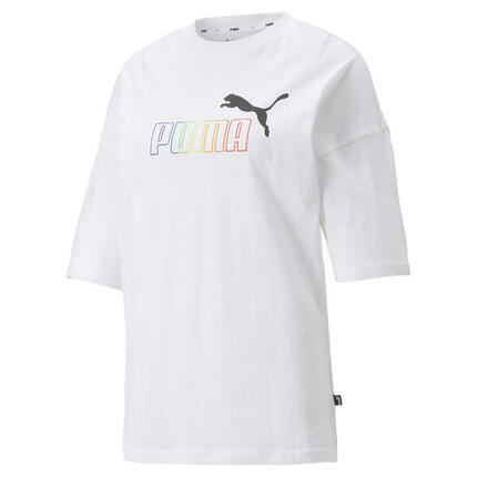 Essentials+ Rainbow Damen T-Shirt PUMA