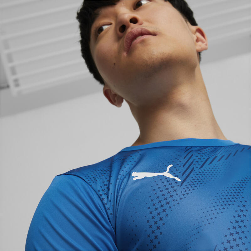 Camiseta de fútbol Hombre individual PUMA RISE Graphic Azul