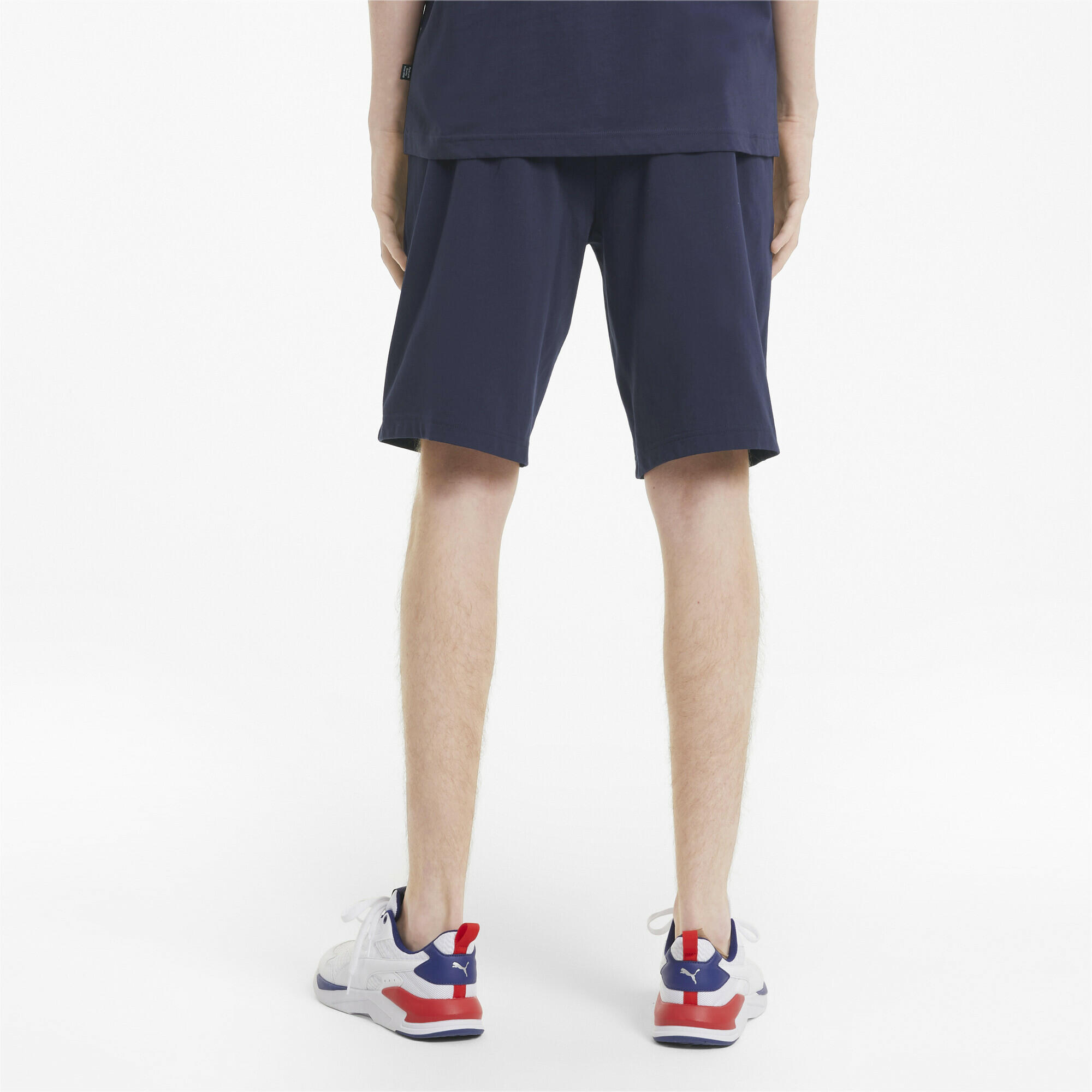 Shorts in jersey Essentials da uomo PUMA Peacoat Blue 3/6