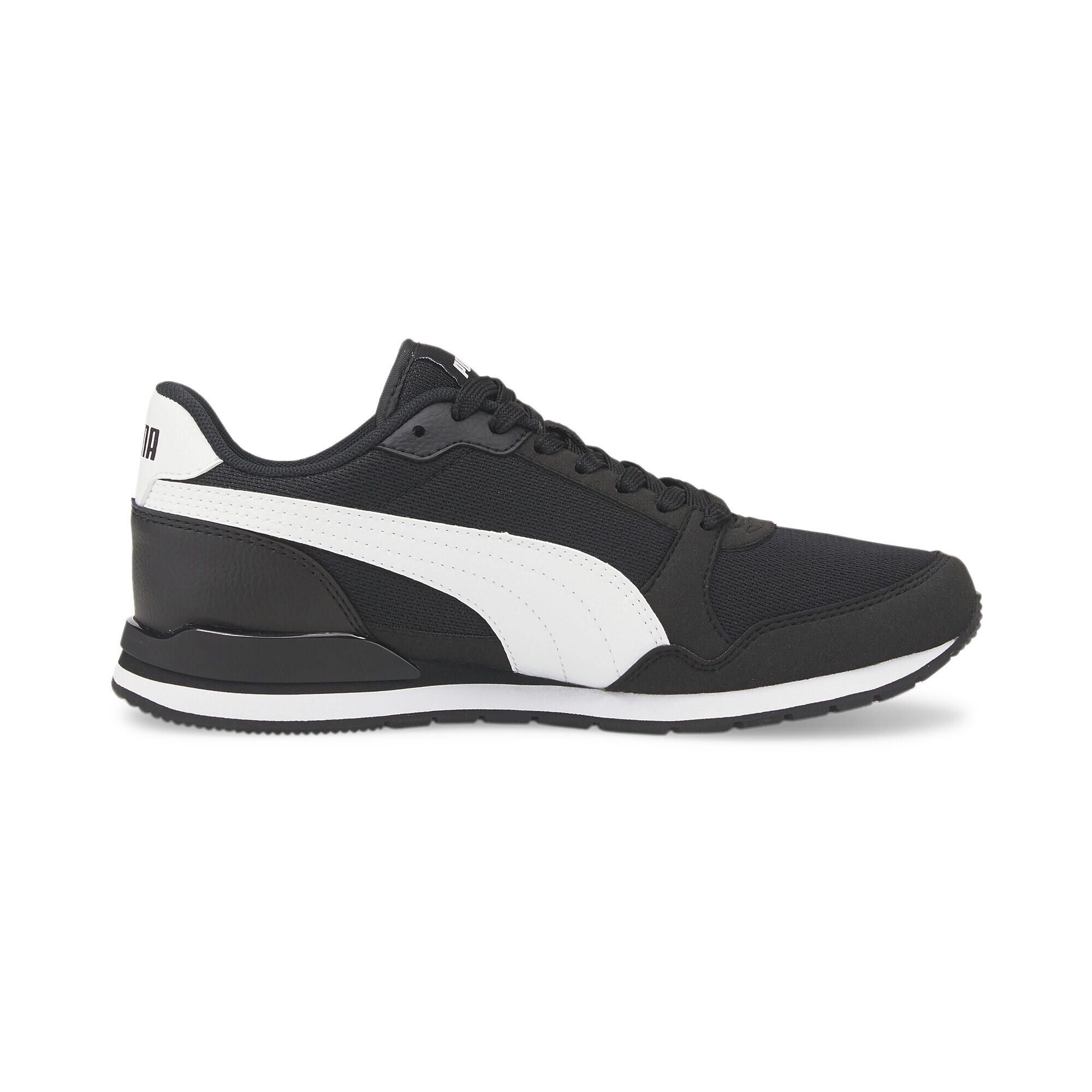 Baskets en mesh ST Runner v3 Enfant et Adolescent PUMA Black White 5/7