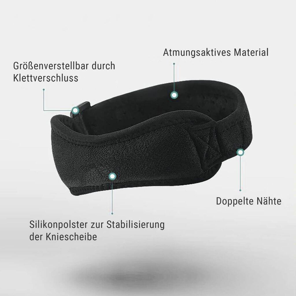Bandage rotulienne Vital-Pro - genouillère réglable pour tendon rotulien 2/5