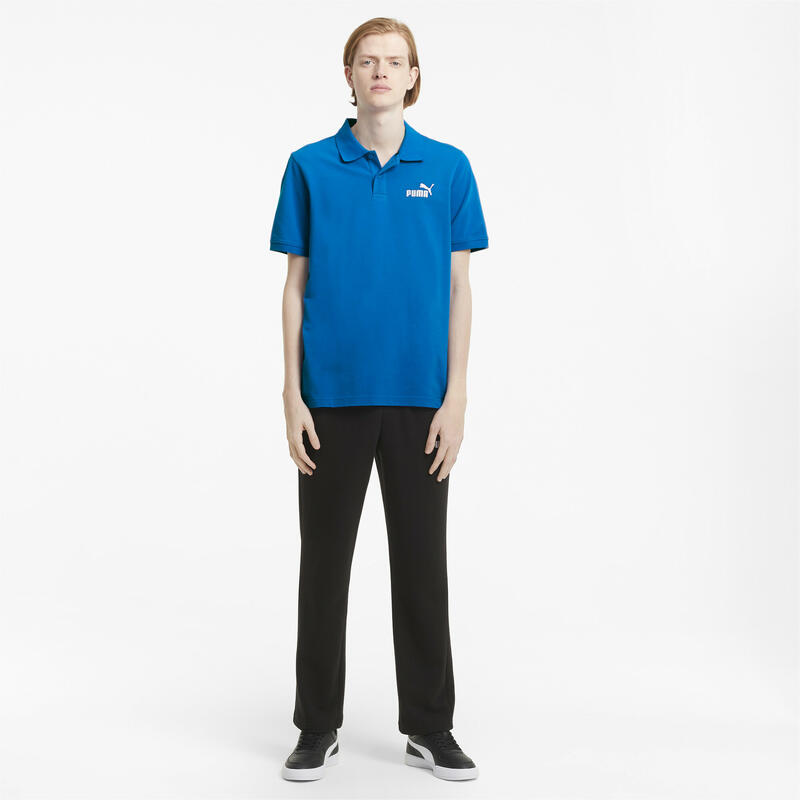 Polo piqué Essentials Homme PUMA Royal Blue