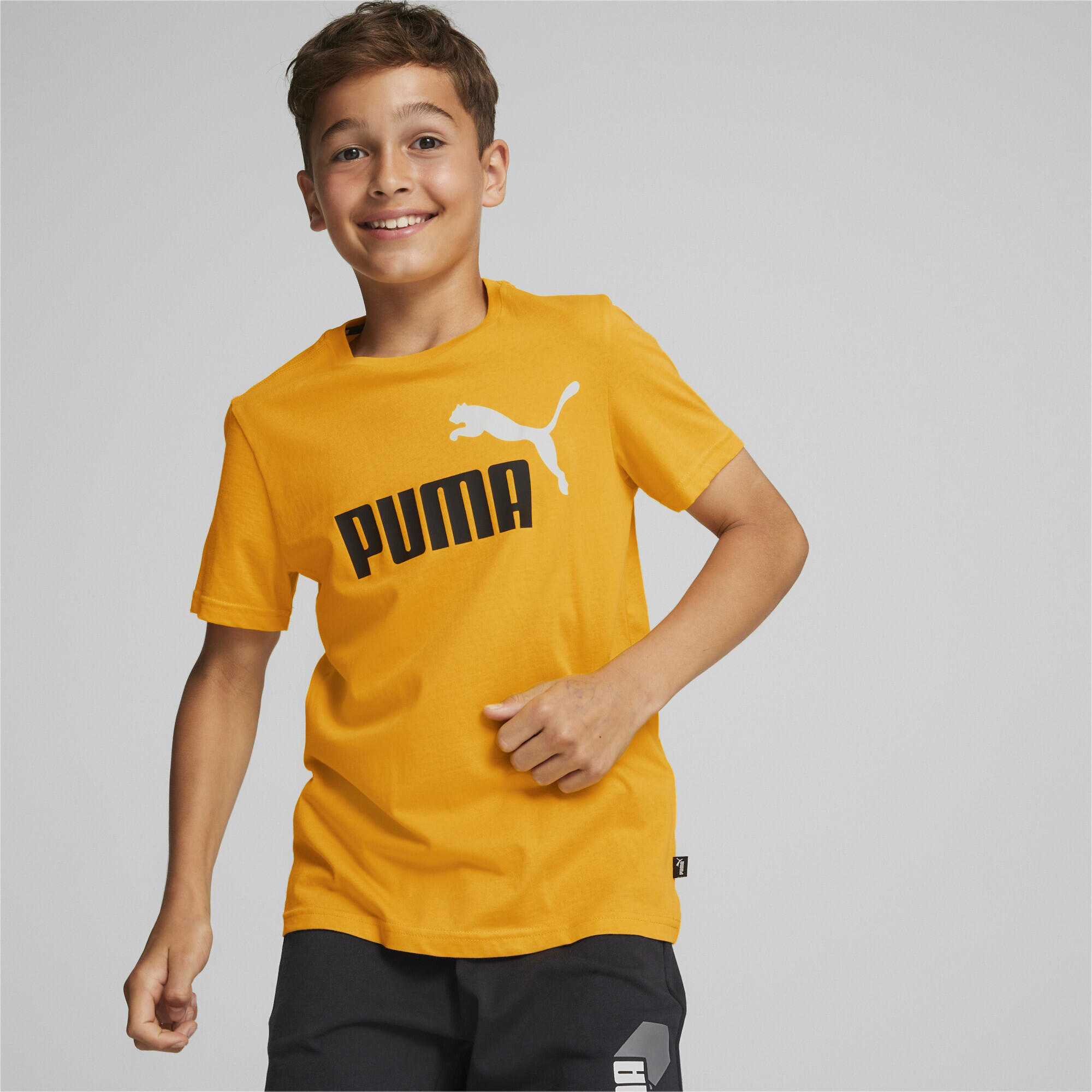 T-shirt Essentials+ Two-Tone Logo da ragazzo PUMA 2/5