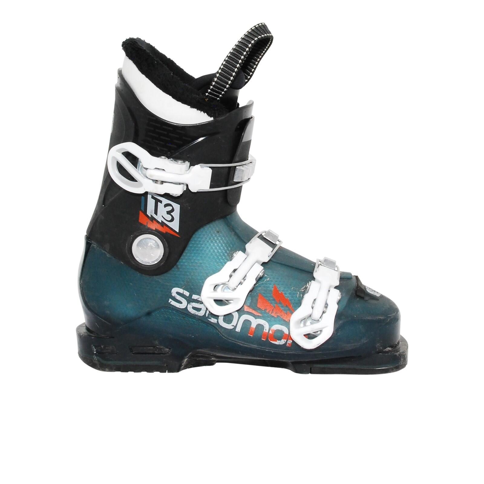 SALOMON RECONDITIONNE - Chaussure De Ski Junior Salomon T3 Rt_3 Crochets