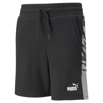 Essentials+ camo short voor jongeren puma