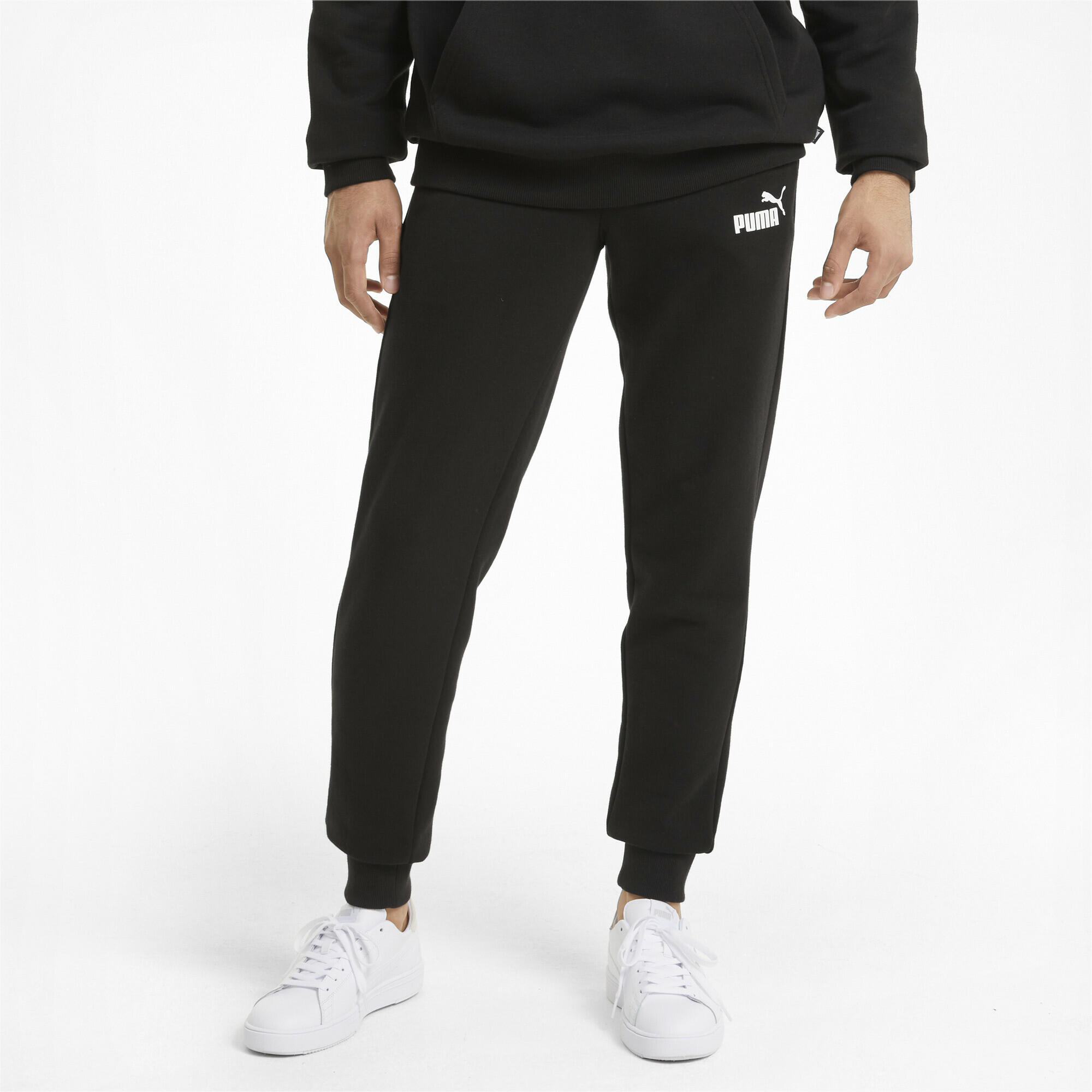 Pantalones ajustados Essentials Hombre PUMA Negro 2/6