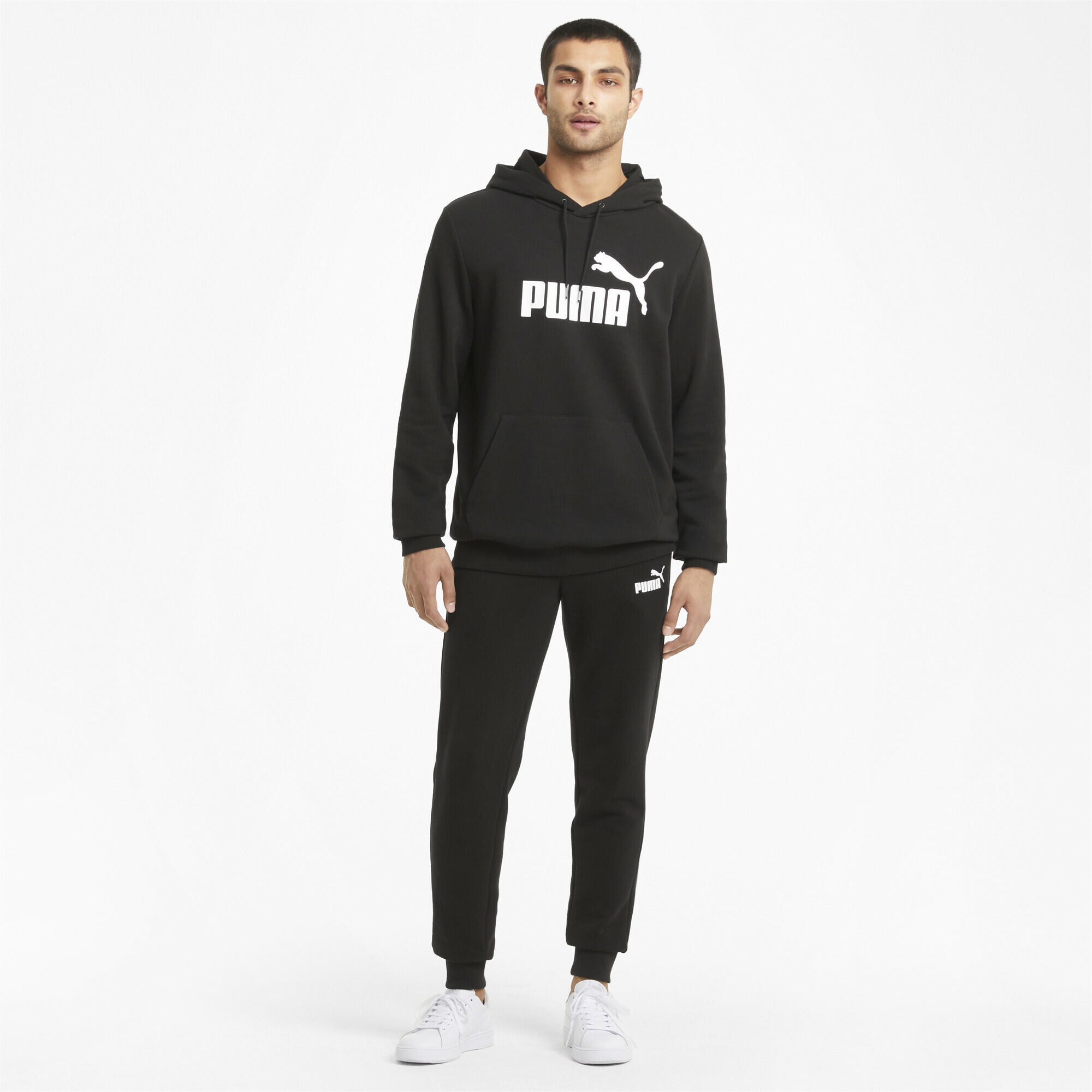 Pantalones ajustados Essentials Hombre PUMA Negro 4/6