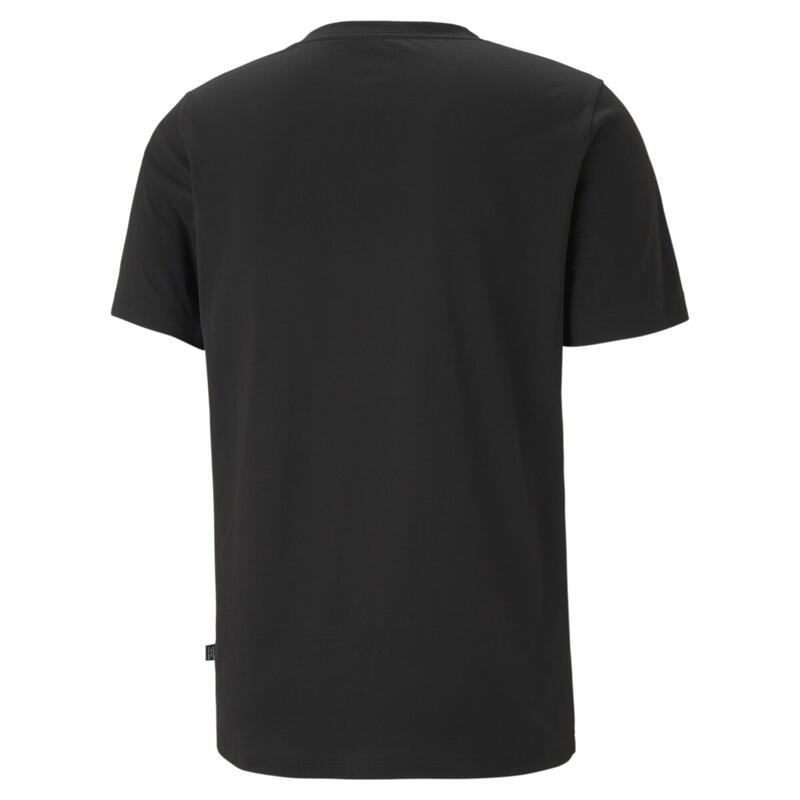 Camiseta con cuello en V Essentials Hombre PUMA Negro