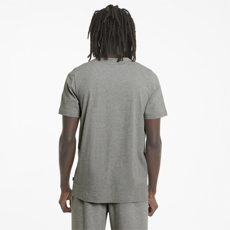 T-shirt à col en V Essentials Homme PUMA Medium Gray Heather