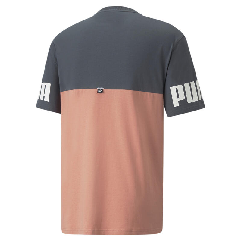 T-Shirt PUMA Power Color Block para homem