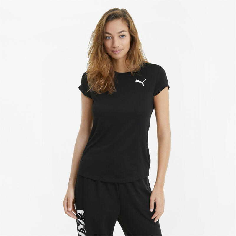 Active T-shirt dames PUMA Black