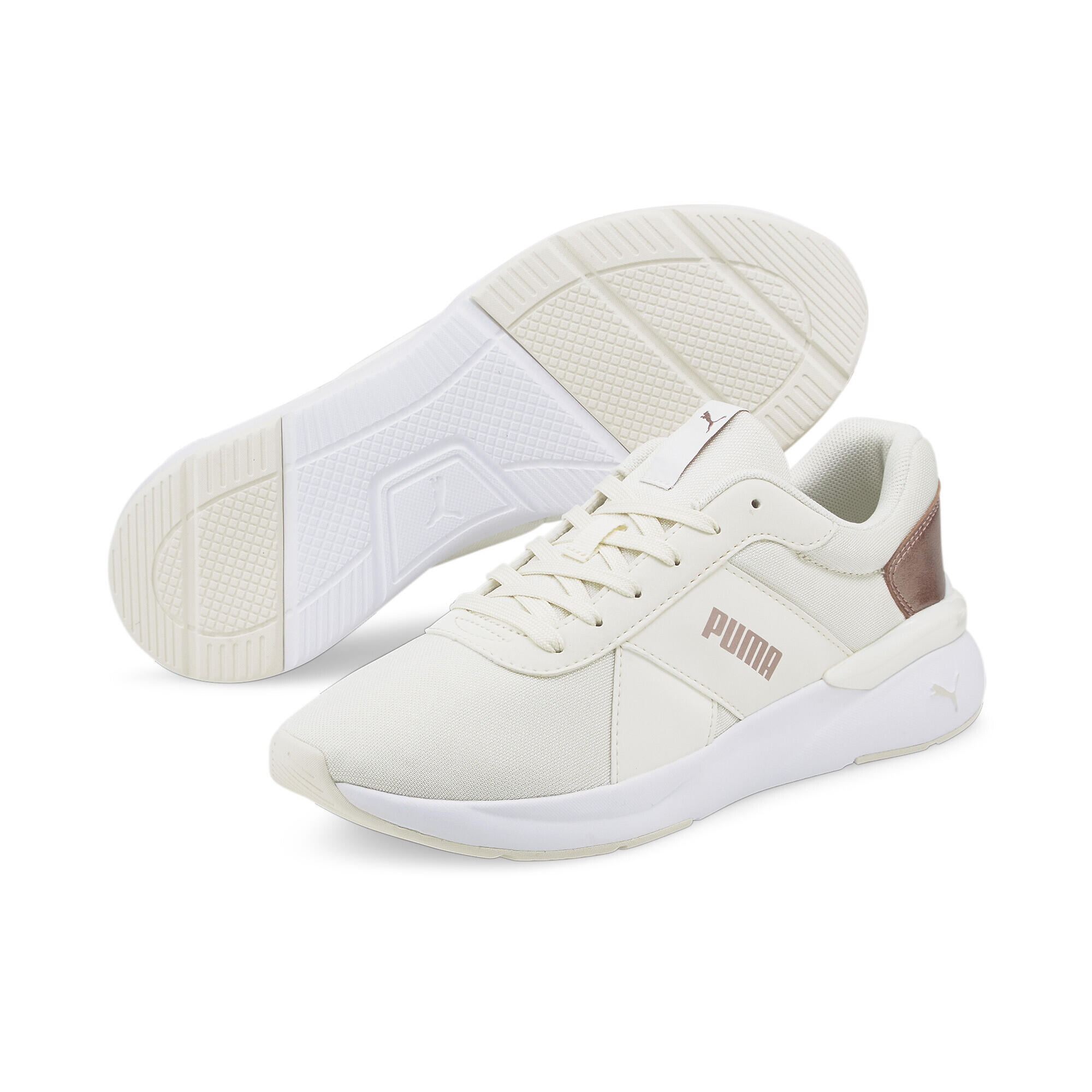 Sapatos para correr /jogging para mulher Puma Rose Raw Metallics