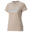 T-shirt PUMA Essentials+ com logótipo metálico para mulher