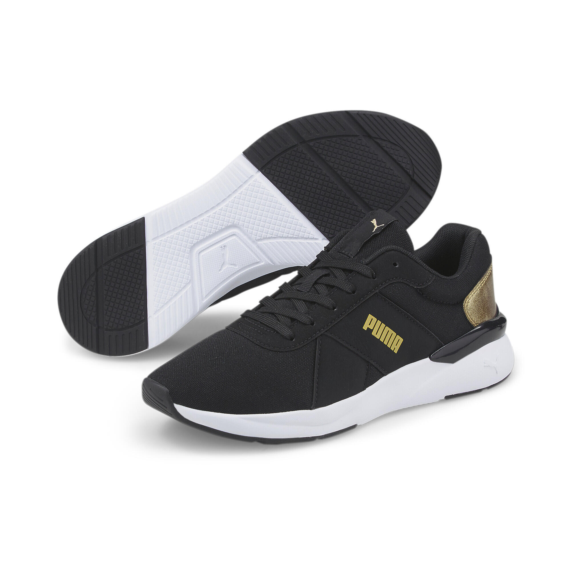 Puma - Baskets Rose Rare Metallics Femme Puma - Baskets - Beige|jaune|multicolore - 37,5 - Decathlon