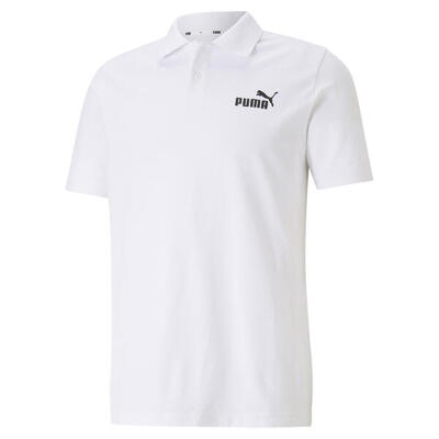 Polo Essentials Pique da uomo PUMA Black Cat