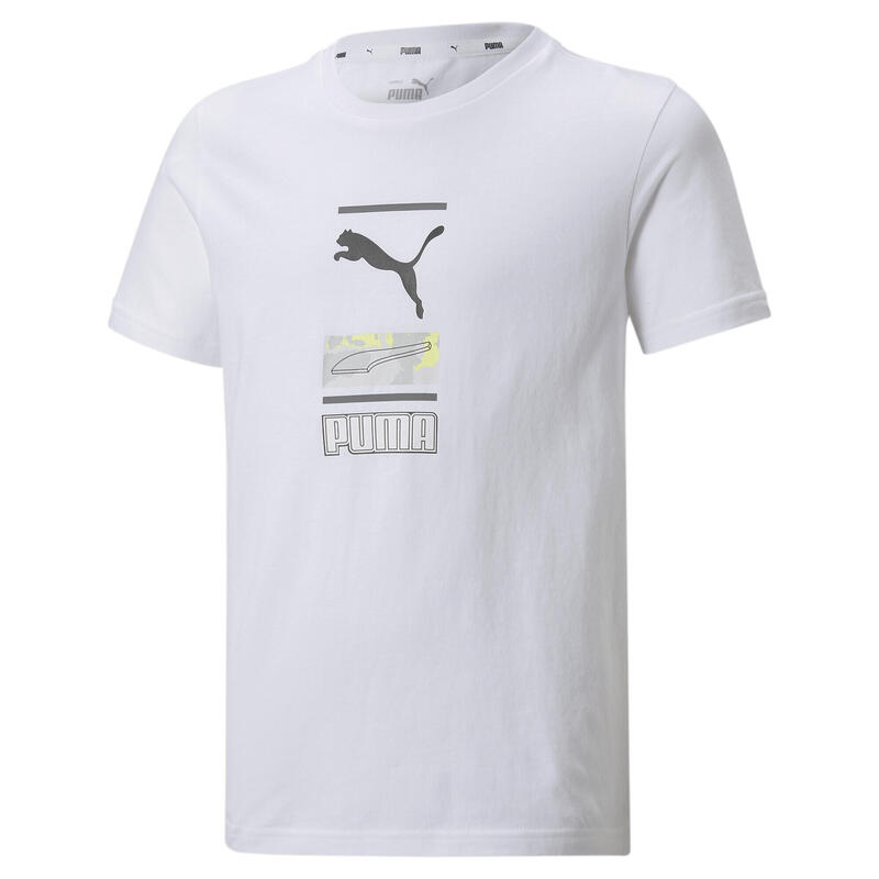 Camiseta juvenil Alpha Graphic PUMA