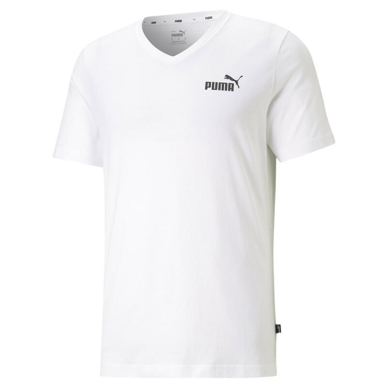 T-shirt à col en V Essentials homme PUMA
