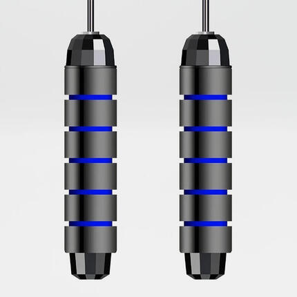 Corde à sauter/Speed Rope réglable 2,5 m – câble acier, poignées mousse