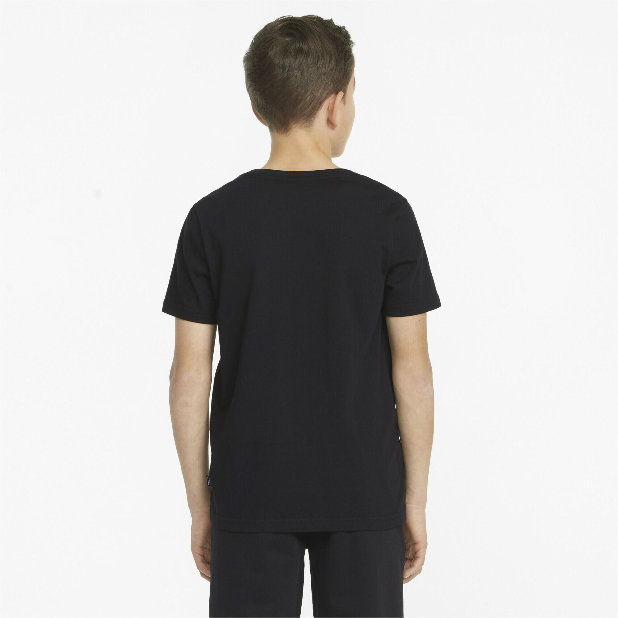 Sudadera Niños Essentials+ Tape Negro 3/7