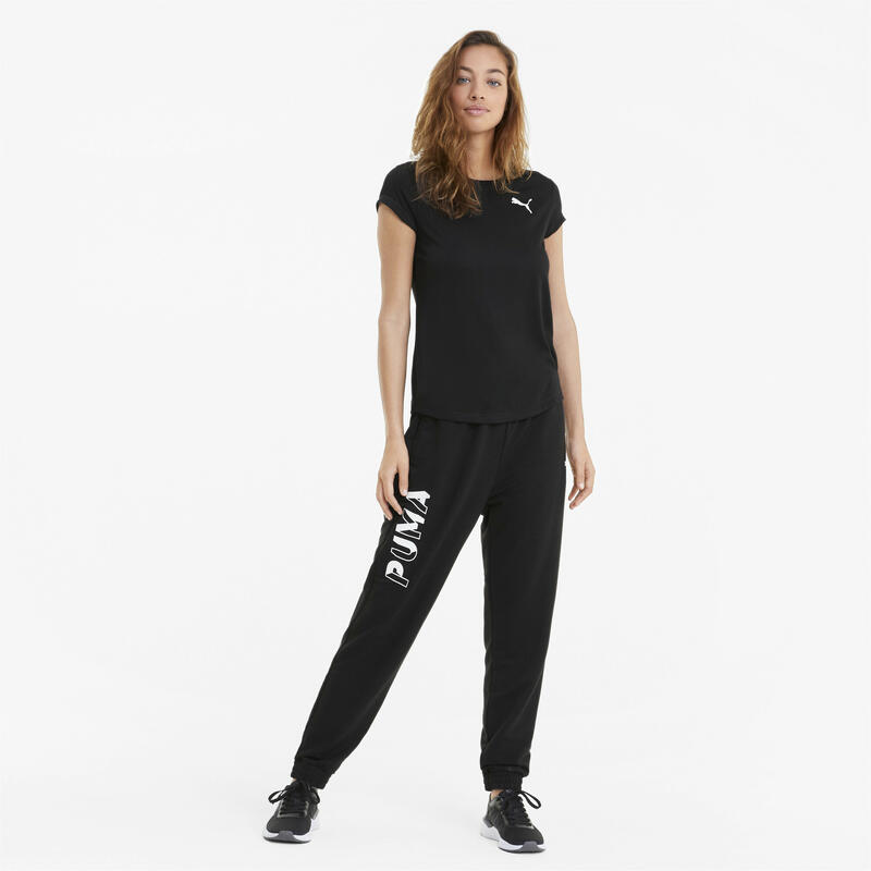 Active T-shirt dames PUMA Black