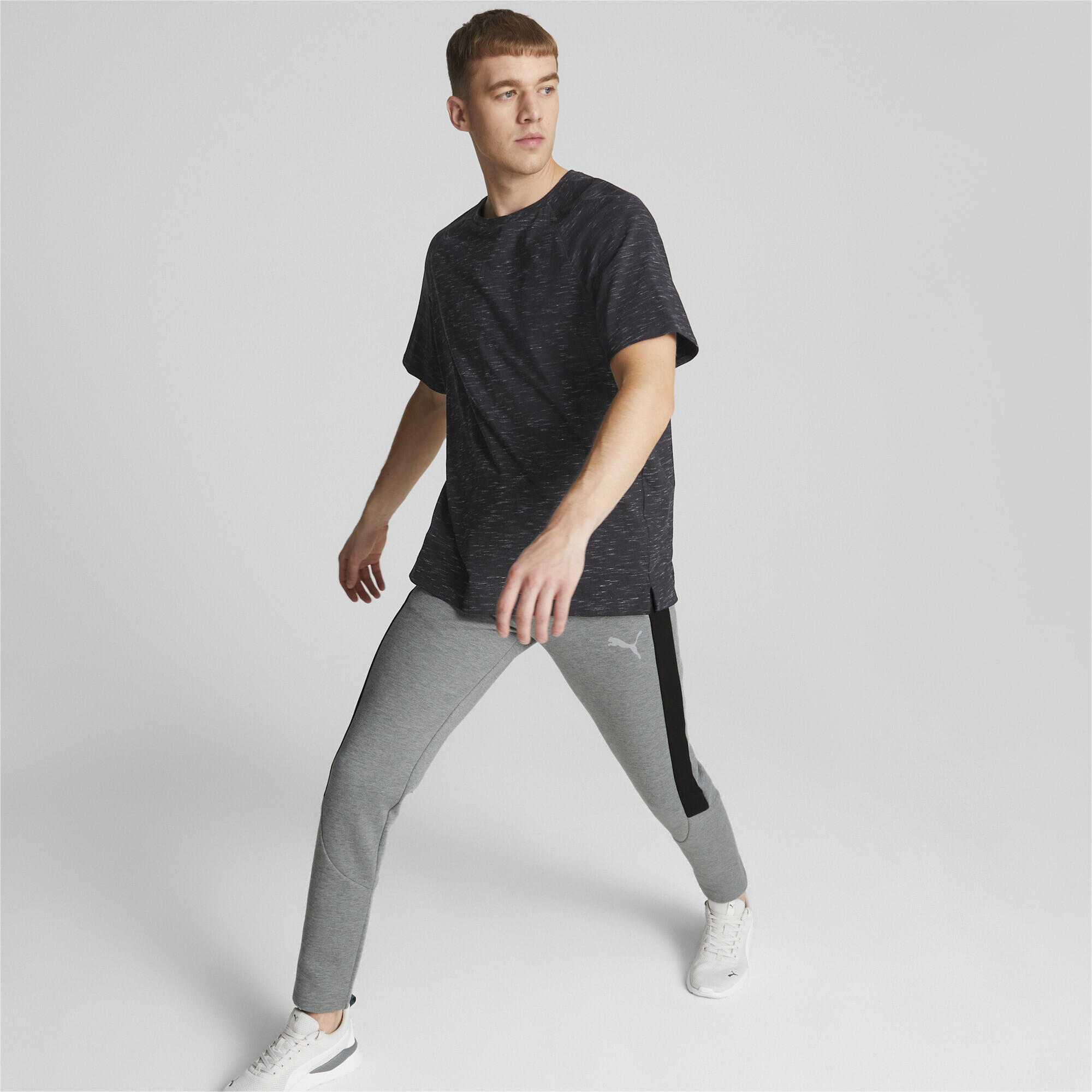 Pantalones Hombre PUMA Evostripe Gris 3/5