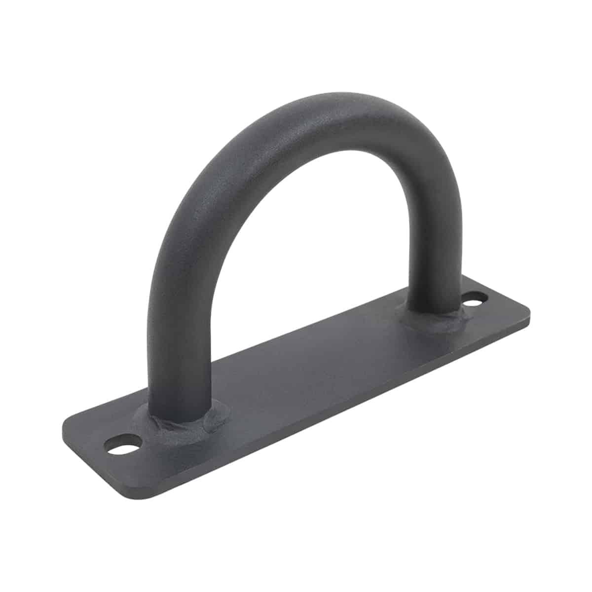 GLADIATORFIT Gancio di fissaggio Rope Hook acciaio nero 26x10x7.5 cm