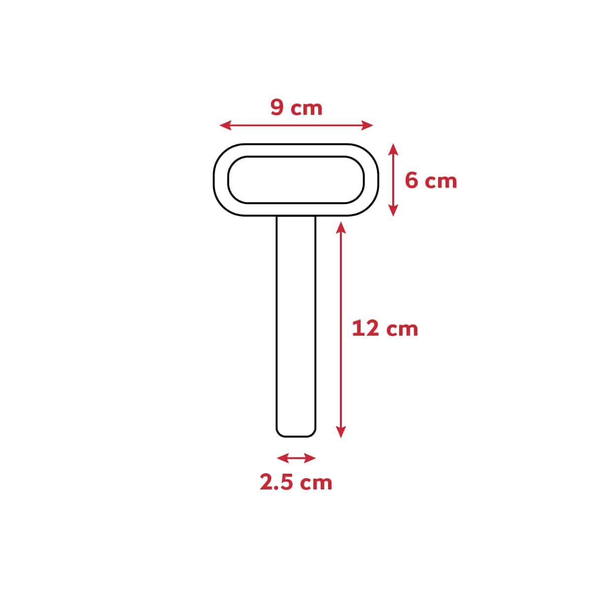 Safety Pin Ø25 mm Steel for Racks and Rigs - Fixing Kit 5/5