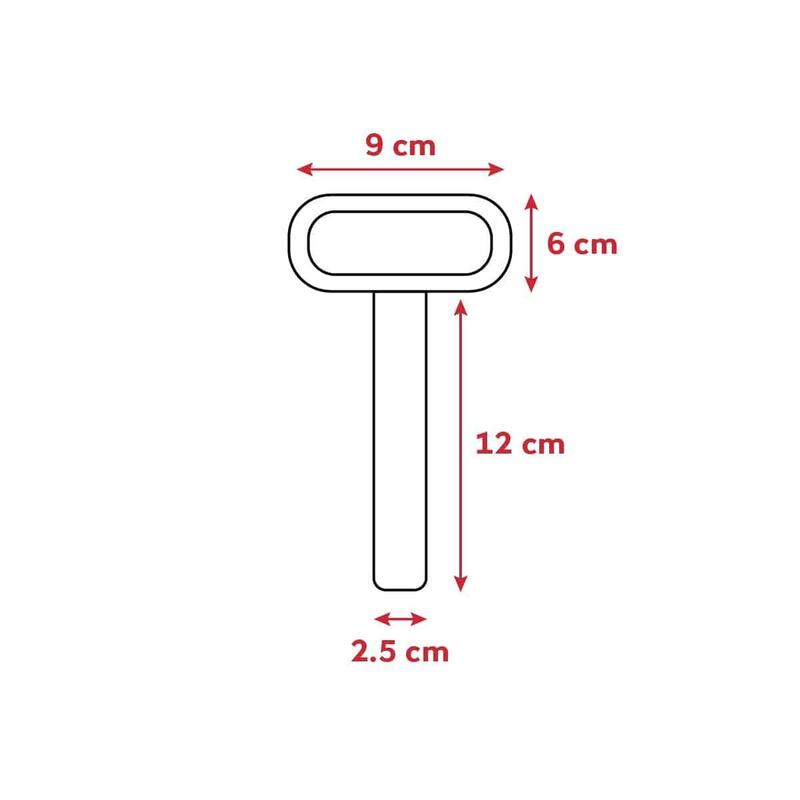 Kurzer Sicherheitsstift pin bolt Ø 25mm für Racks und Rigs