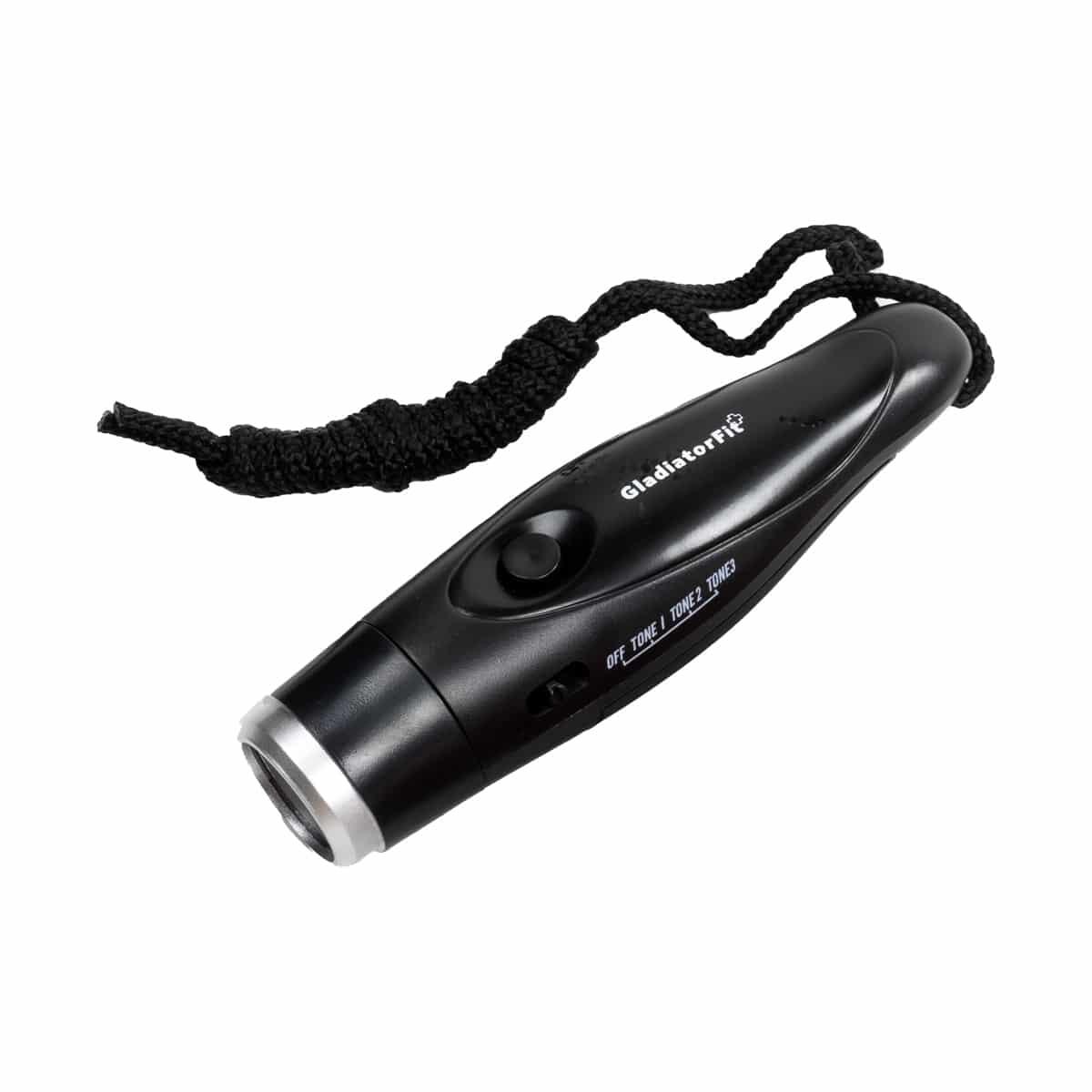 GLADIATORFIT Silbato electrónico de 3 tonos con correa