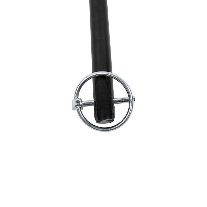 Langer Sicherheitsstift pin bolt Ø 15mm für Racks und Rigs | Schwarz