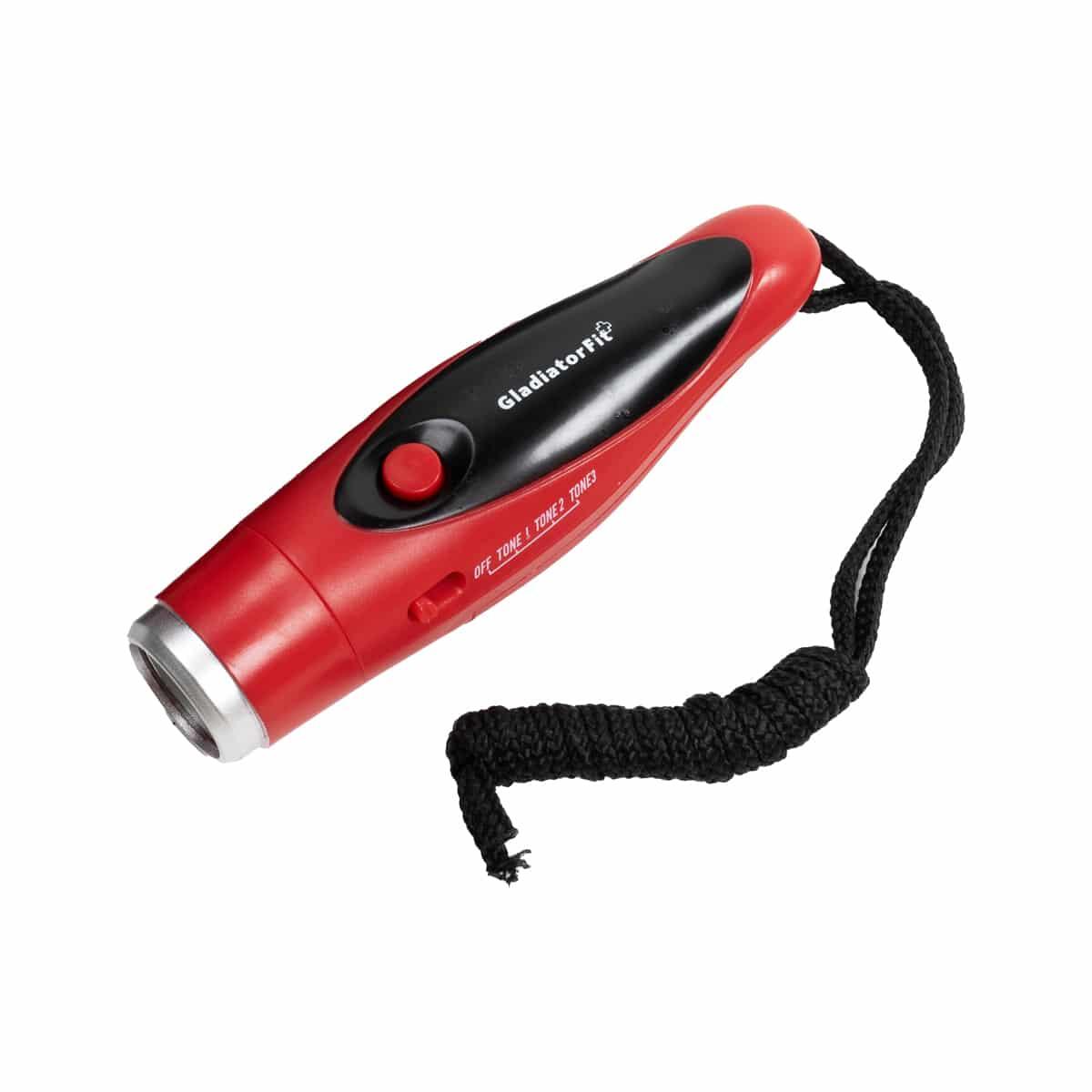 GLADIATORFIT Silbato electrónico de 3 tonos con correa